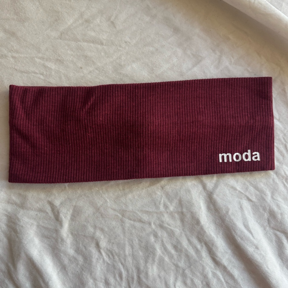 Burgundy Red Moda Headband
